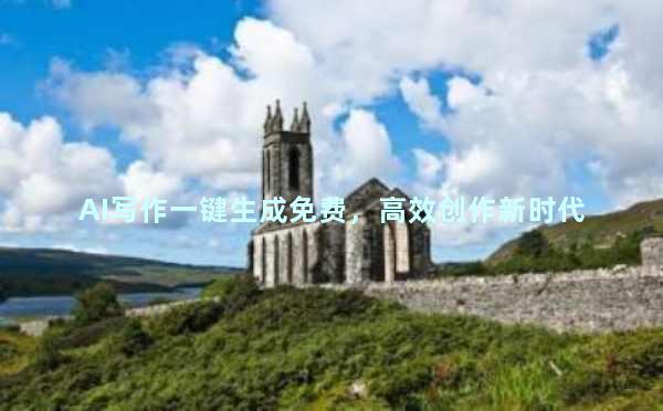AI写作一键生成免费，高效创作新时代
