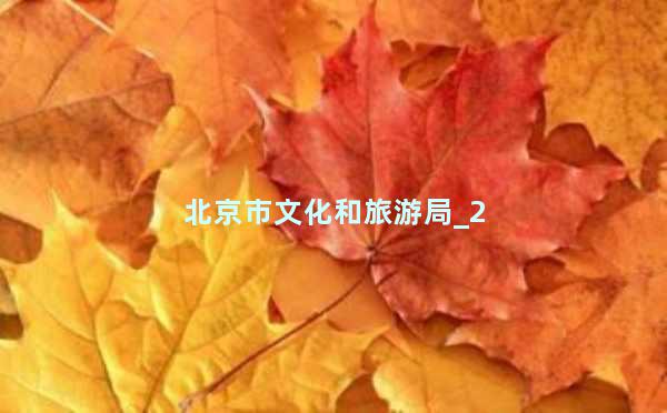北京市文化和旅游局_2