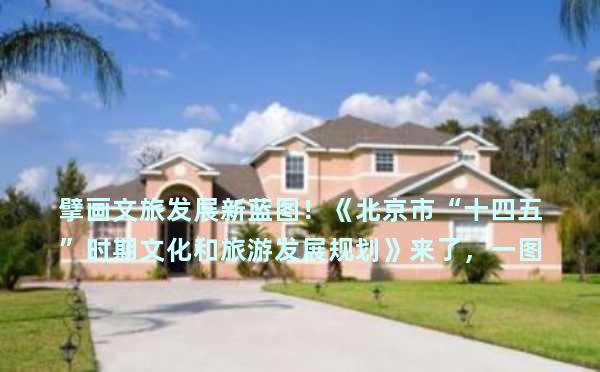 擘画文旅发展新蓝图！《北京市“十四五”时期文化和旅游发展规划》来了，一图速览内容要点