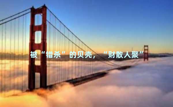 被“错杀”的贝壳，“财散人聚”